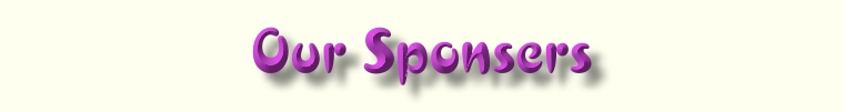 Our Sponsers Page Title Graphic